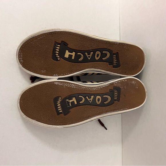 Coach Sneakers Size 5.5 Shoes - Picture 6 of 7